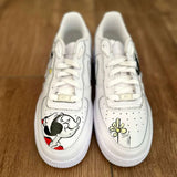 Scarpe Originali Nike Air Force 1 con Disegno Personalizzato