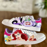 Scarpe Originali Adidas Stan Smith con lacci con Disegno Personalizzato