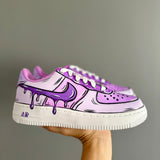 Scarpe Originali Nike Air Force 1 con Disegno Personalizzato
