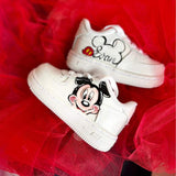 Scarpe Originali Nike Air Force 1 con Disegno Personalizzato