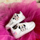 Scarpe Originali Nike Air Force 1 con Disegno Personalizzato