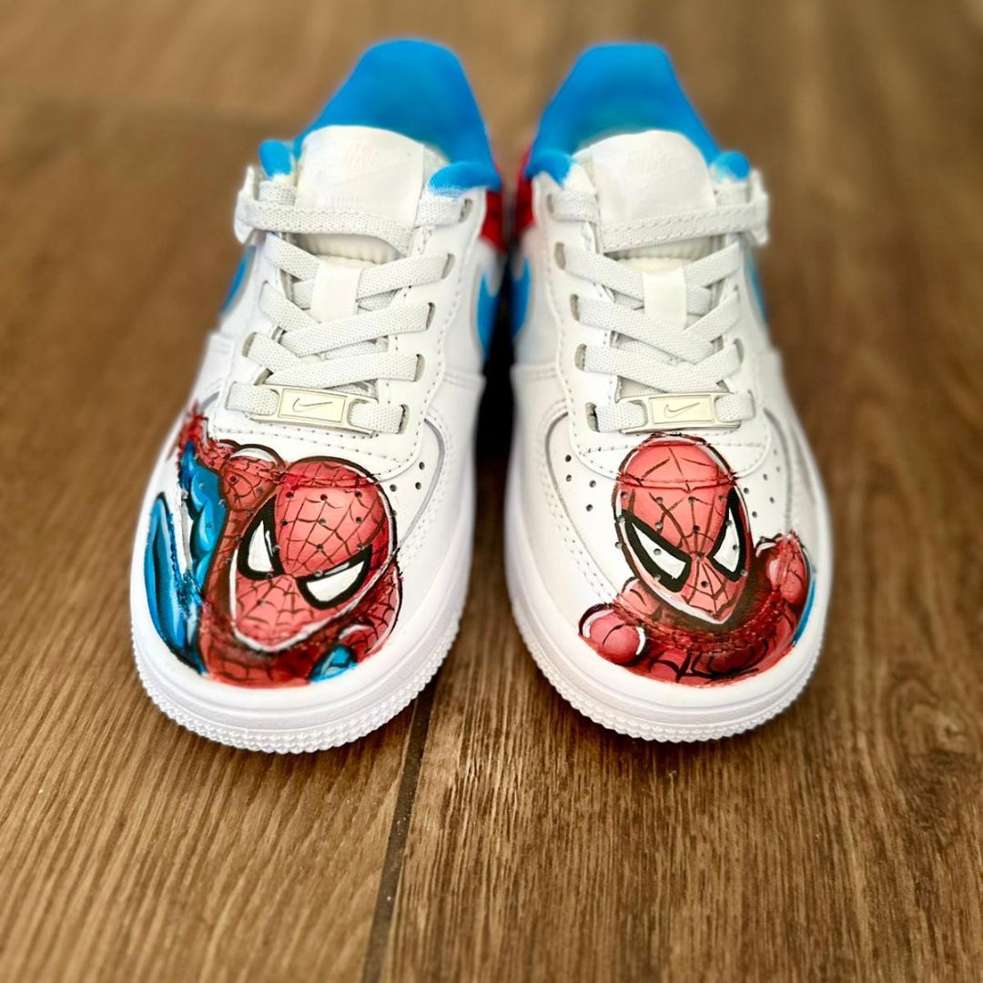 Scarpe Originali Nike Air Force 1 con Disegno Personalizzato