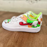 Scarpe Originali Nike Air Force 1 con Disegno Personalizzato