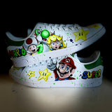 Scarpe Originali Adidas Stan Smith con lacci con Disegno Personalizzato