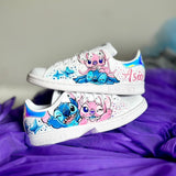 Scarpe Originali Adidas Stan Smith con lacci con Disegno Personalizzato