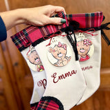 Calza fatta a mano - personalizzabile