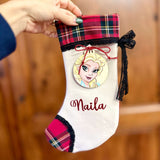 Calza fatta a mano - personalizzabile