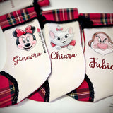 Calza fatta a mano - personalizzabile