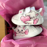 Scarpe Originali Adidas Stan Smith con strappi con Disegno Personalizzato