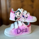 Scarpe Originali Adidas Stan Smith con strappi con Disegno Personalizzato