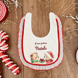 Bavaglio orsetti primo Natale