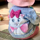 Giubbino in Jeans - Dipinto a Mano e Personalizzabile