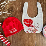 Box Natale Neonato personalizzabile - "babbo natale" SMALL