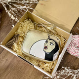 Borsa in Vera Pelle con Disegno Personalizzato