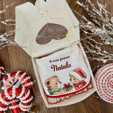 Bavaglio orsetti primo Natale