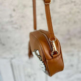 Borsa in Vera Pelle con Disegno Personalizzato