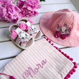 Cappellino Neonato Dipinto a mano