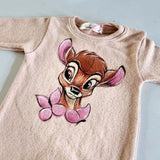 Tutina Bambi 3/6 mesi - fatta a mano