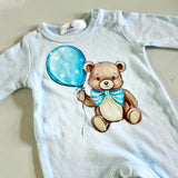 Tutina Orsetto 0/3 mesi - fatta a mano