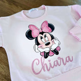 Completo Felpa e Pantaloni con Disegno Personalizzato