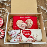 Tutina Neonato Babbo Natale e renna