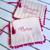 Coppia Pochette Personalizzate "Mamma&Bimba"