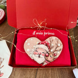 Tutina Neonato Babbo Natale e renna