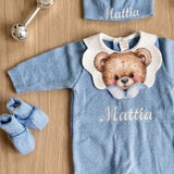 Tutina Neonato Lana