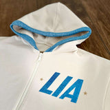 Felpa con zip e cappuccio e Disegno Personalizzato