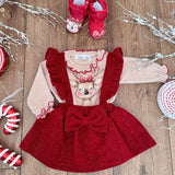 Set Neonata Pagliaccetto natalizio