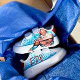 Scarpe Originali Adidas Stan Smith con strappi con Disegno Personalizzato