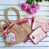 Borsa Mare "Grande" con charm - decorata a mano