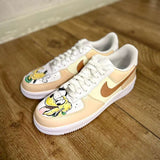 Scarpe Originali Nike Air Force 1 con Disegno Personalizzato