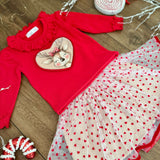 Completo bimba renna - fatto a mano