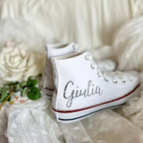 Scarpe originali Converse All Star Luxury - decorate a mano