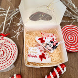 Scarpe da culla Minnie natalizia