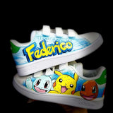 Scarpe Originali Adidas Stan Smith con strappi con Disegno Personalizzato