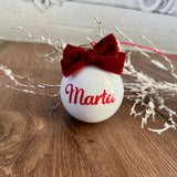 Sfera di Natale personalizzabile