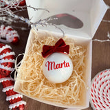 Sfera di Natale personalizzabile