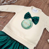 Completo bimba sfera natalizia - fatto a mano