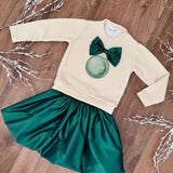 Completo bimba sfera natalizia - fatto a mano