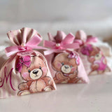 Bomboniera "sacchetto" personalizzata - dipinta a mano