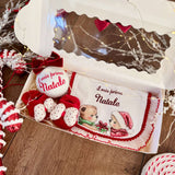 Box Natale Neonata personalizzabile - "orsetti" PREMIUM
