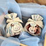 Bomboniera "sacchetto" personalizzata - dipinta a mano