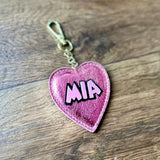 Charm in Vera Pelle con Disegno Personalizzato