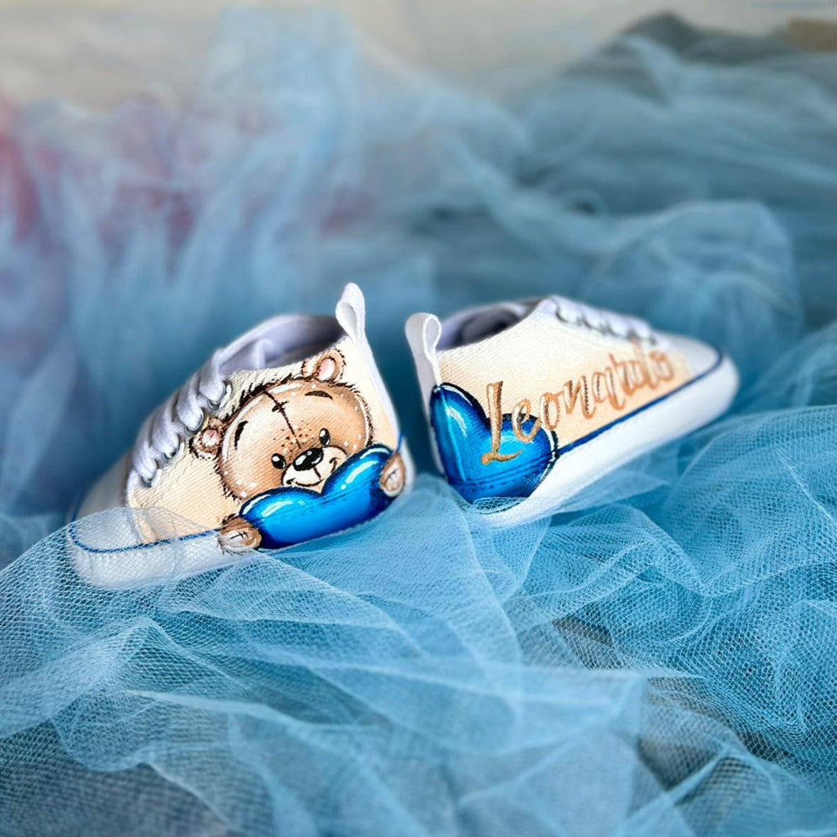 Scarpe da culla con Disegno Personalizzato – Piccola Mia