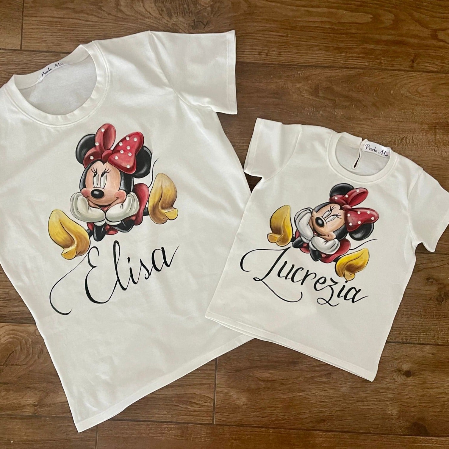 Coppia T-shirt Personalizzate Mamma&Bimba