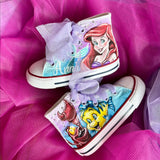 Scarpe Originali Converse All Star con Disegno Personalizzato