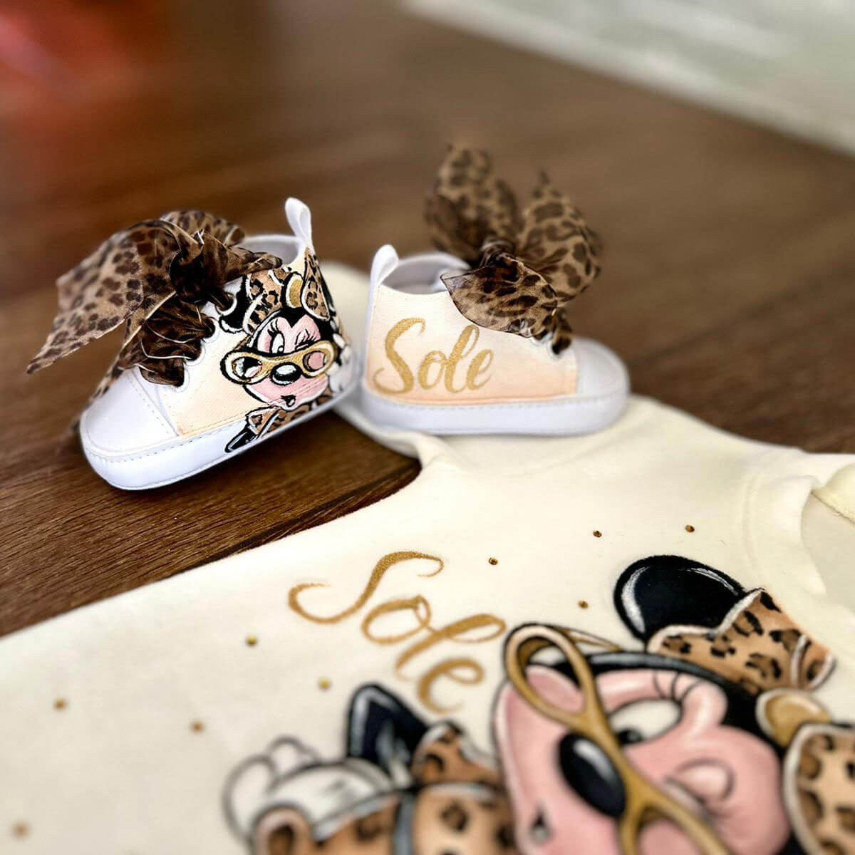 Scarpe Bianche Scarpine Neonato Da Dipingere Scarpe Da Culla Con