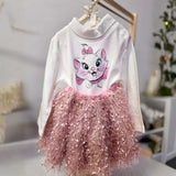 Body Minou +Gonna 18 mesi - dipinto a mano